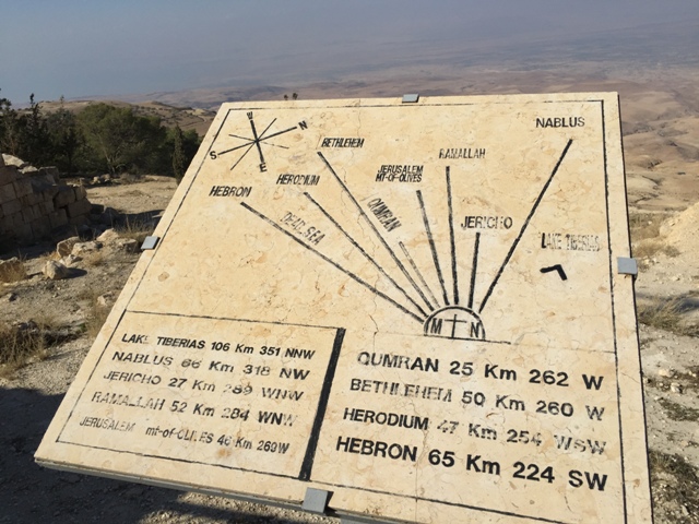 Sights direction from Mt Nebo
